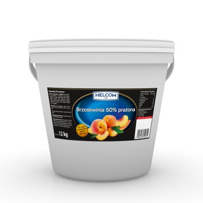 Apricot 50% thermostable filling with pieces, HELCOM, 12 kg.
